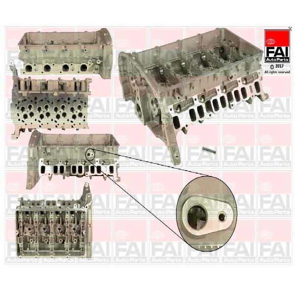 Ford Transit 2.4 TDCi Bare Cylinder Head (H9FA)