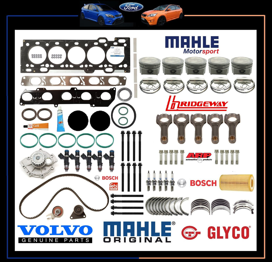 Ford Focus ST 2.5T 20V Forged Engine Rebuild Kit Inc 550cc Bosch Injectors