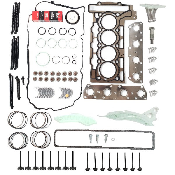 Peugeot 1.6 VTi 16V Non Turbo Engine Rebuild Kit Fits: 207 / 207 CC / 207 SW / 208 / 3008 / 308 / 308 CC / 308 SW / 5008 / 508 SW / Partner / RCZ